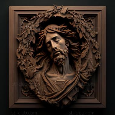 3D model st jesus (STL)